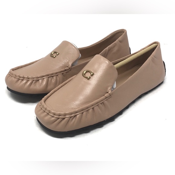 Coach RONNIE Leather Loafer Buff Size 8.5B - Picture 6 of 14